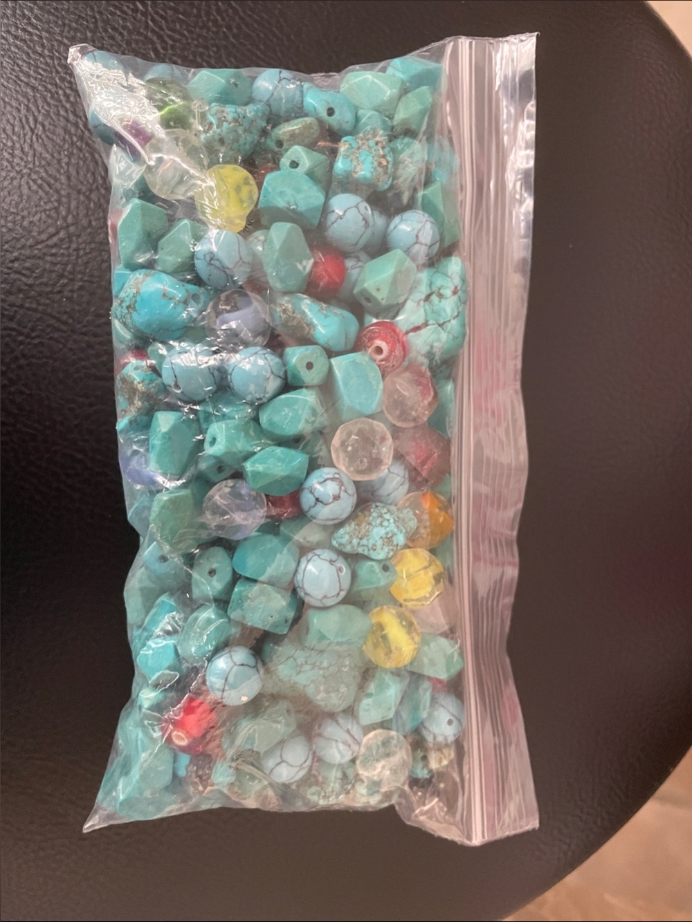 Turquoise Mixed Bead Assortment with Accent Colors